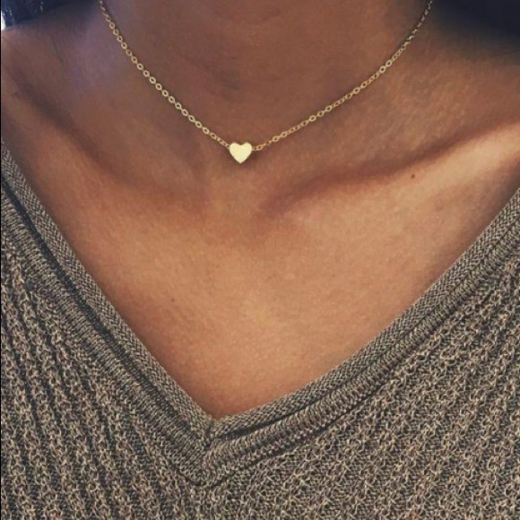 Heart & moon necklaces - Picture 2 of 3